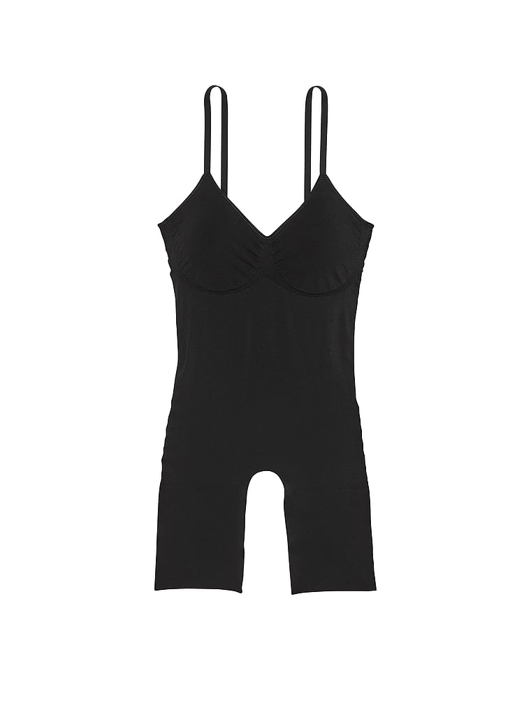 Корректирующее белье от Victoria Seamless Shaping Боди длиной до середины бедра Victoria'S Secret, черный — фото 4