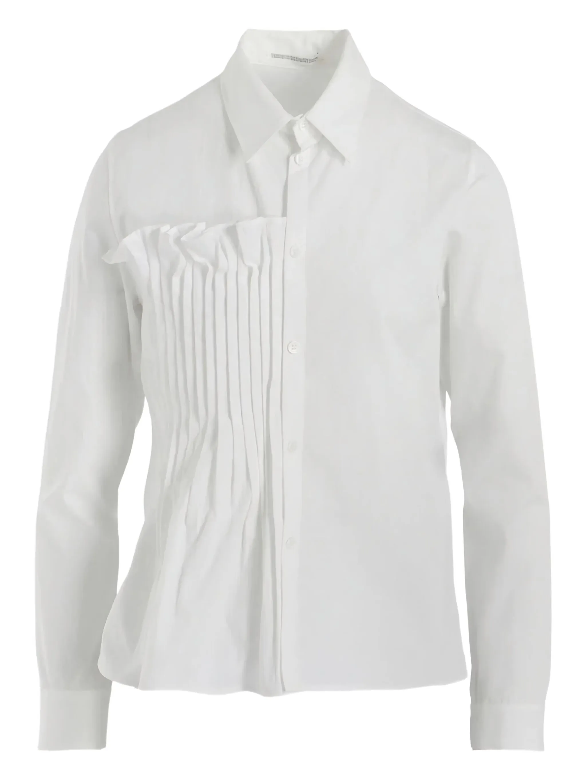 

Рубашка со складками Y'S, белый