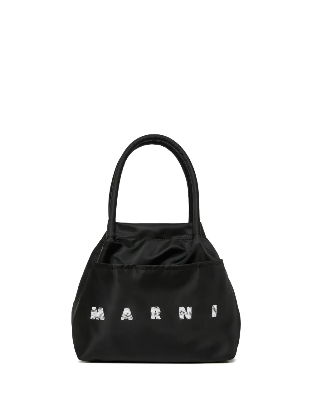 

Сумка на плечо с логотипом Marni Kids, черный