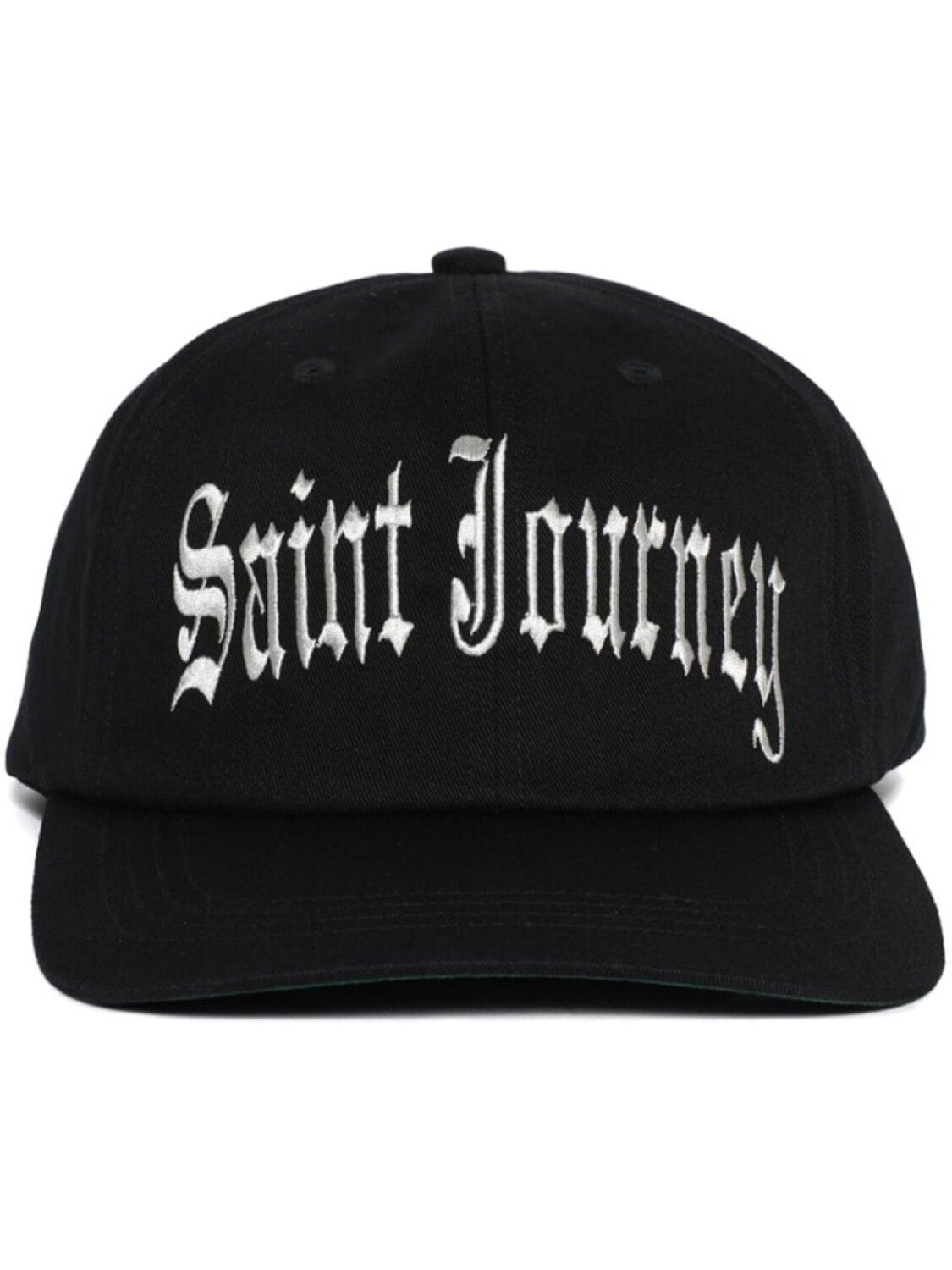 

SAINT MXXXXXX кепка с вышитым логотипом, черный