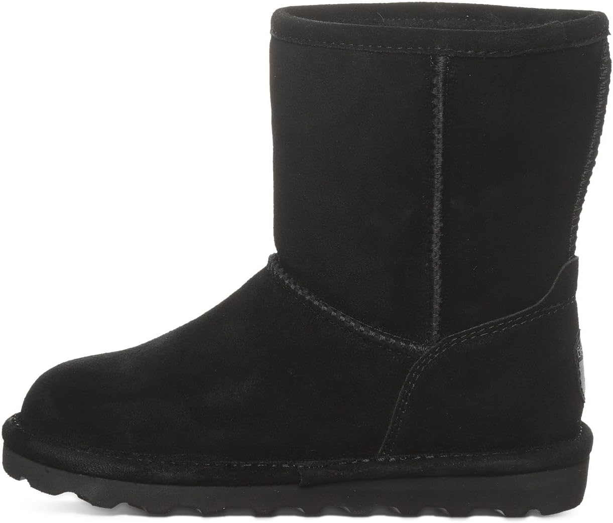 BEARPAW Elle Youth Разных цветов | Классические замшевые сапоги для молодежи | Сапоги для молодежи без шнурков | Уютные зимние сапоги, черный — фото 3