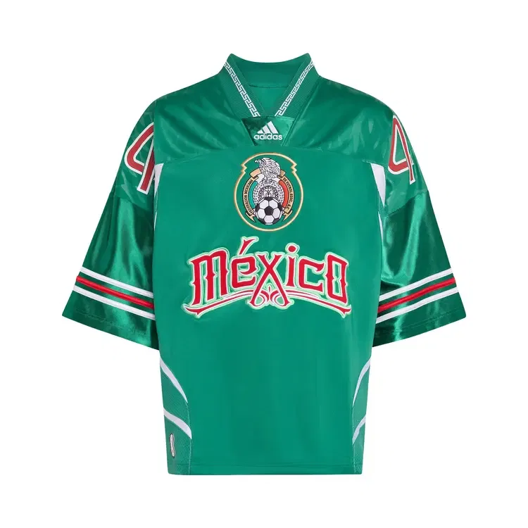 Футболка джерси Adidas Bringbacks Remixed Mexico Jersey, зеленый