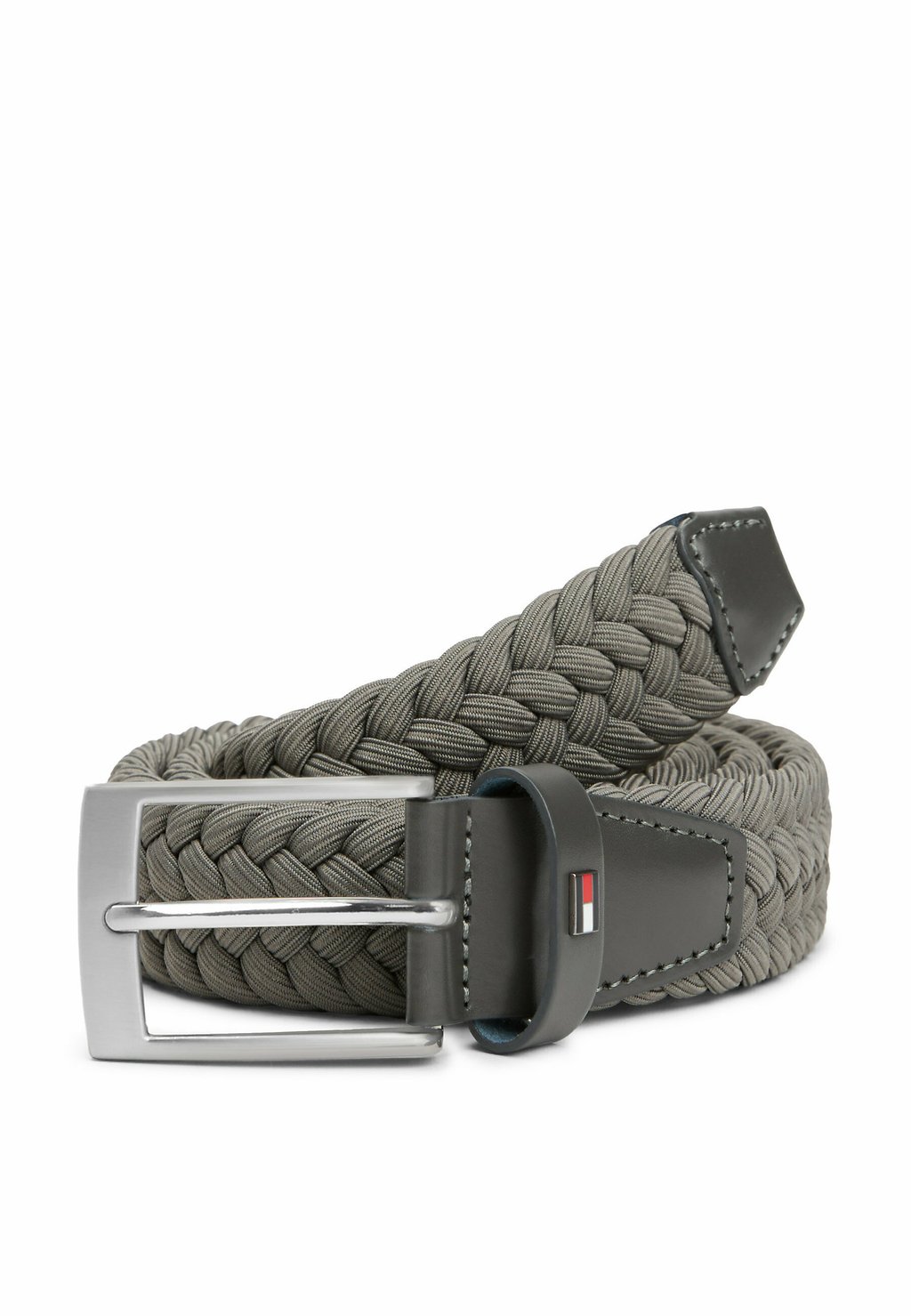

Плетеный пояс ELASTIC Tommy Hilfiger, серый