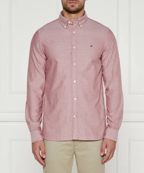 

Рубашка Оксфорд Slim fit Tommy Hilfiger, красный
