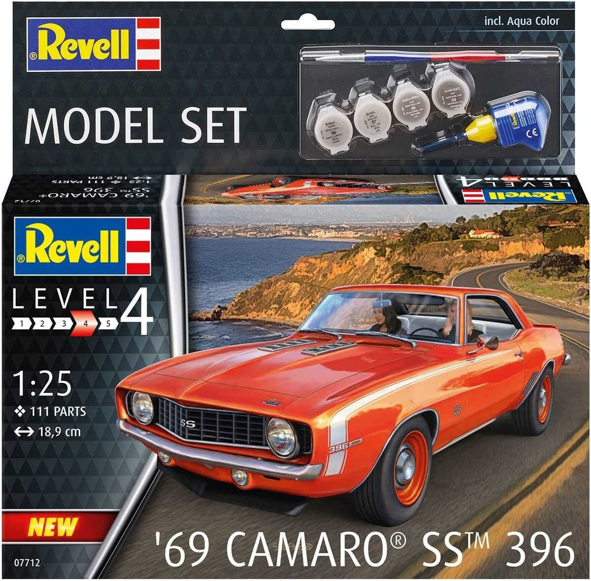 

Набор моделей 1/25 /67712/ '69 Camaro SS Revell