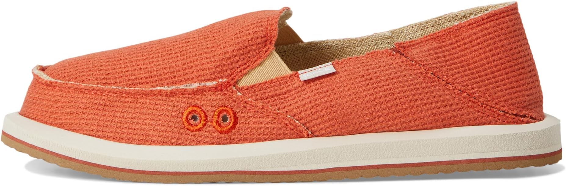 Лоферы Sanuk Donna Waffle Knit, цвет Picante — фото 4