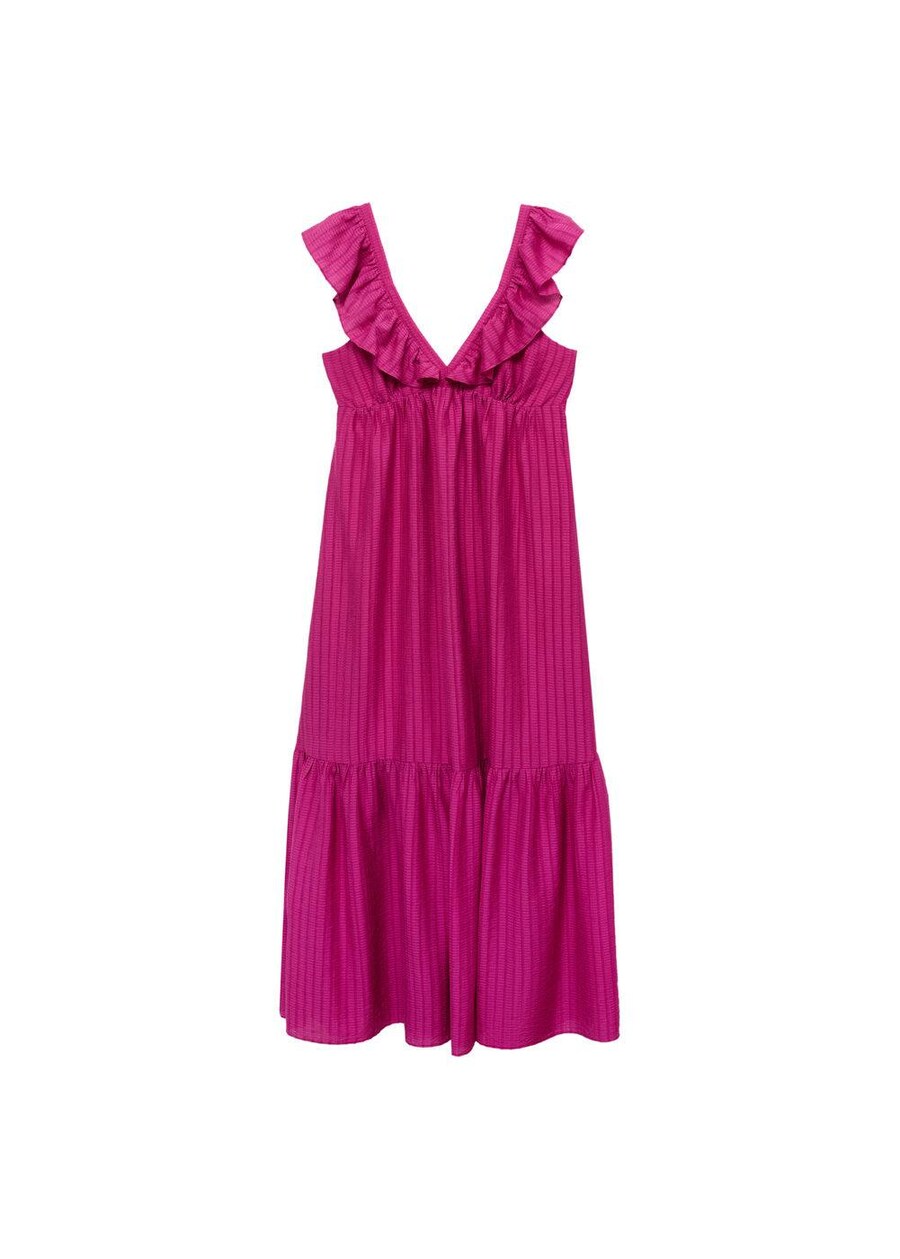 

Макси платье MANGO Ramona, Fuchsia