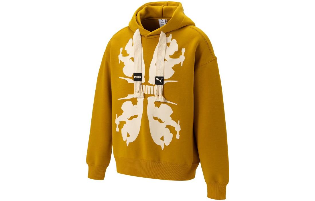 

PUMA Толстовка X Staffonly X Monopoly, унисекс, кирпично-желтые