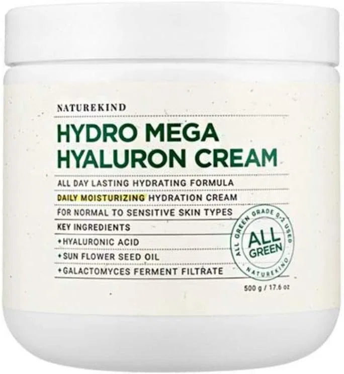 Крем для лица Naturekind — Дневной Hyaluron Mega Hyaluron Cream, 500 г