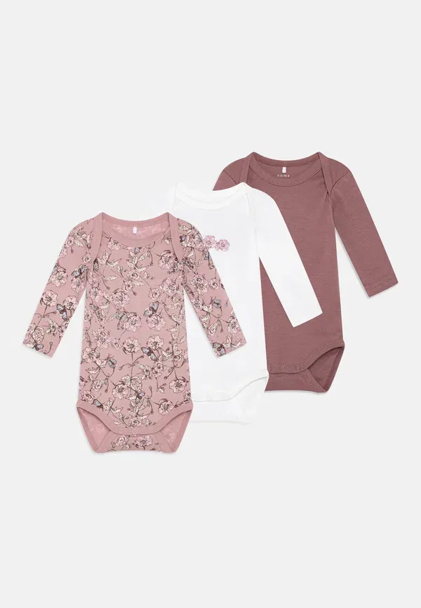 Набор боди Nbfbody grape flower 3 pack body Name It, виноградный коктейль