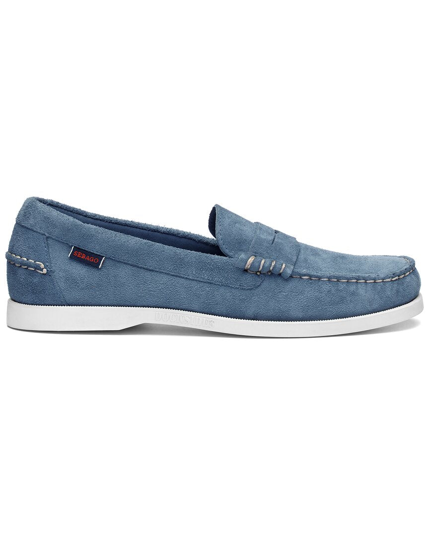 

Sebago Dan Boat Flesh Out Кожаные туфли для лодок, синий