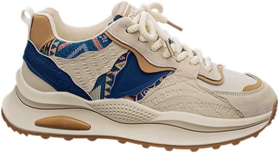 

Мужские спортивные кроссовки на толстой подошве, удобные - верх из искусственной кожи PU - мягкая и приятная на ощупь подкладка - молодежные и энергичные - для занятий спортом на открытом воздухе Clolinde, хаки