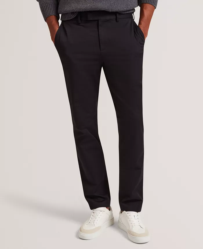 

Мужские облегающие брюки-чинос Howeton Ted Baker, черный