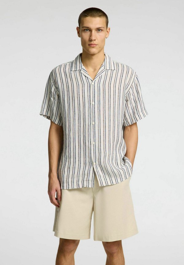 

Relaxkylian mix ss курортная рубашка Selected Homme, белый