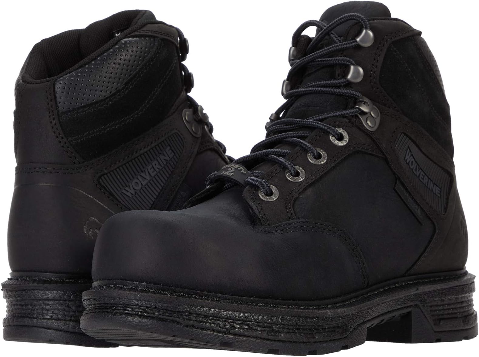 

Ботинки Wolverine Hellcat Ultraspring CarbonMAX 6" Work Boot, черный