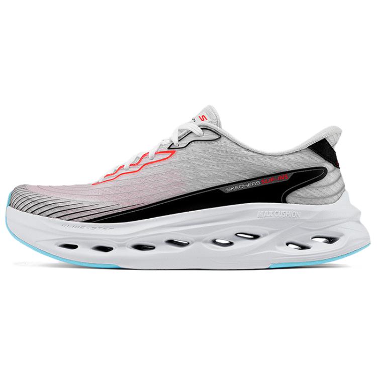 

Skechers Мужские кроссовки для бега с низкой амортизацией и износостойкостью, белые