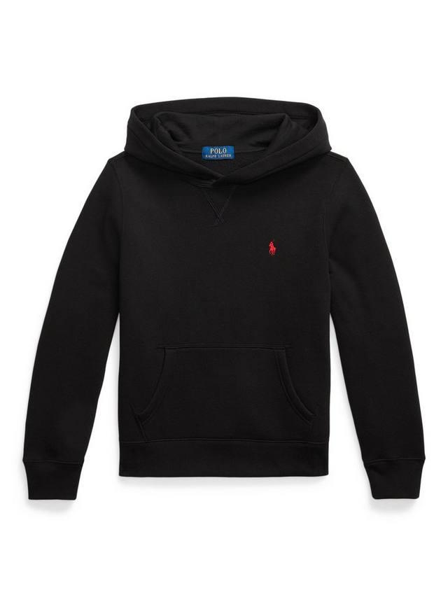 

Детская худи из хлопковой смеси Ralph Lauren, Polo Black