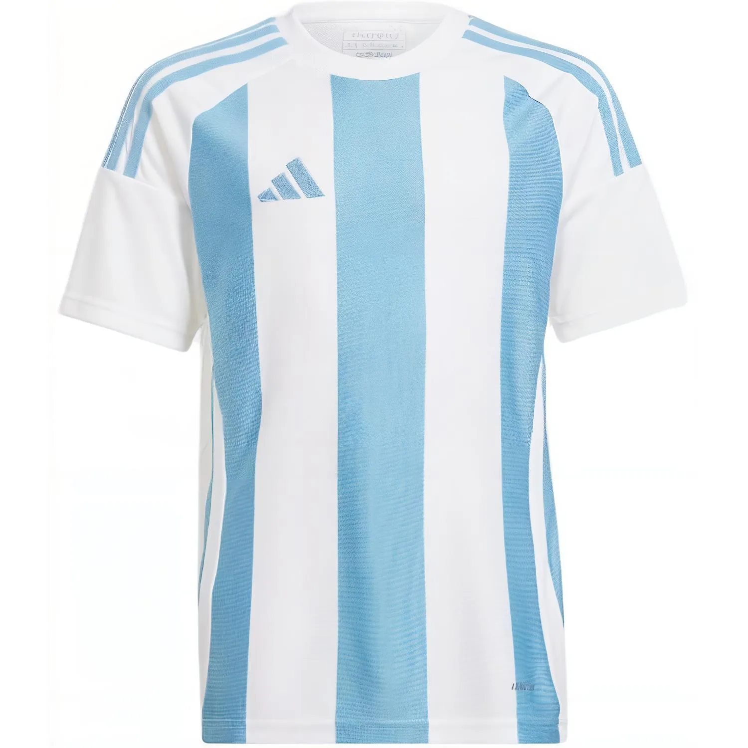 Adidas Футболка светло-голубая/белая детская