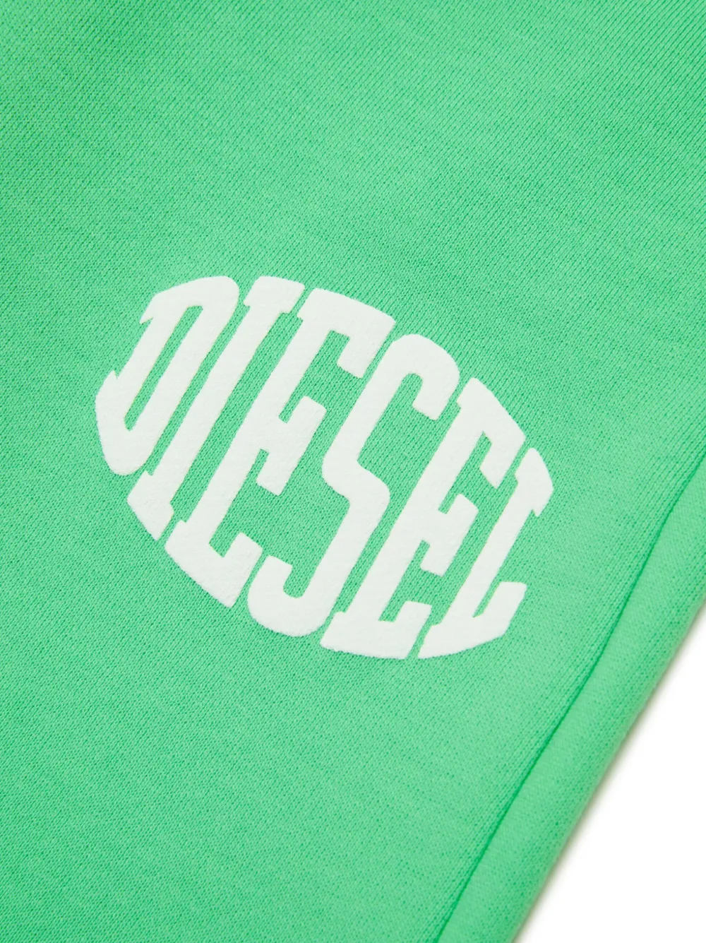 Спортивные шорты с логотипом Diesel Kids, зеленый — фото 4