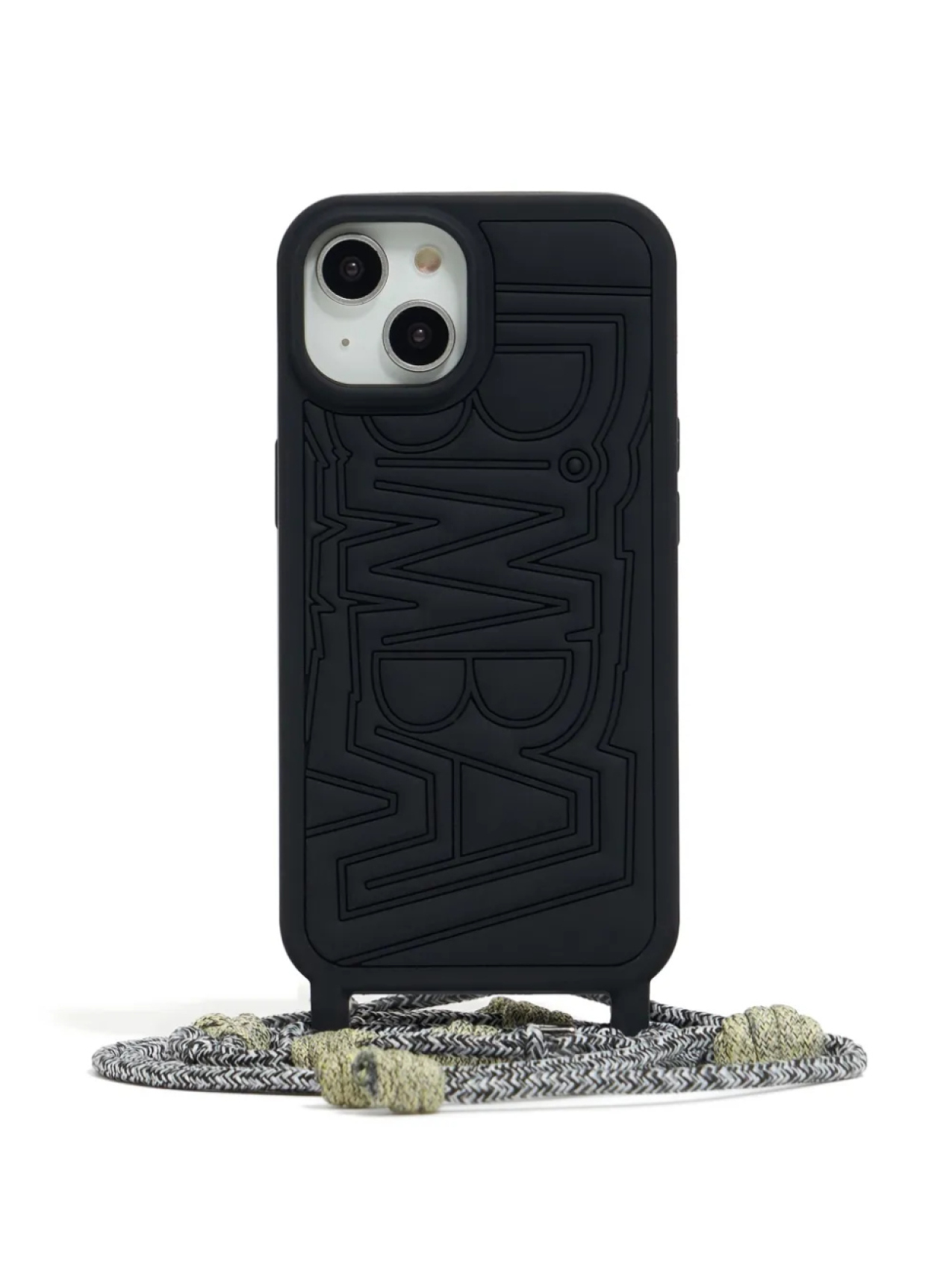 

Bimba y Lola чехол для iPhone 15 с тисненым логотипом, черный