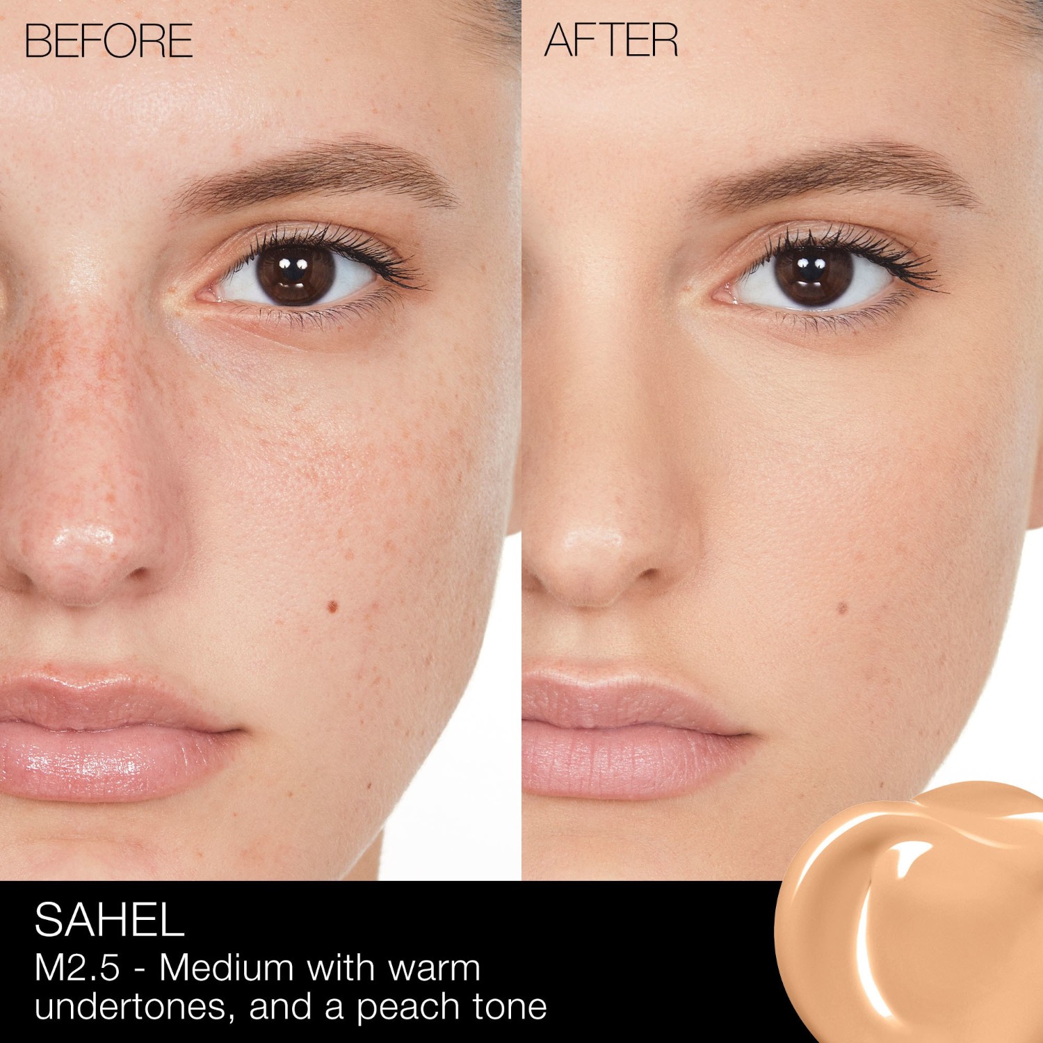 Тональный крем для лица sheer glow collection sheer glow Nars, sahel, объем 30 мл — фото 2