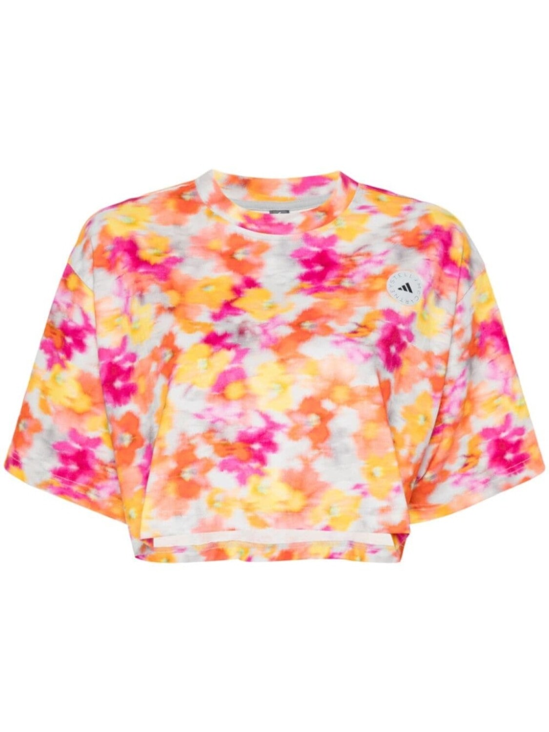 

Adidas by Stella McCartney короткая футболка, оранжевый