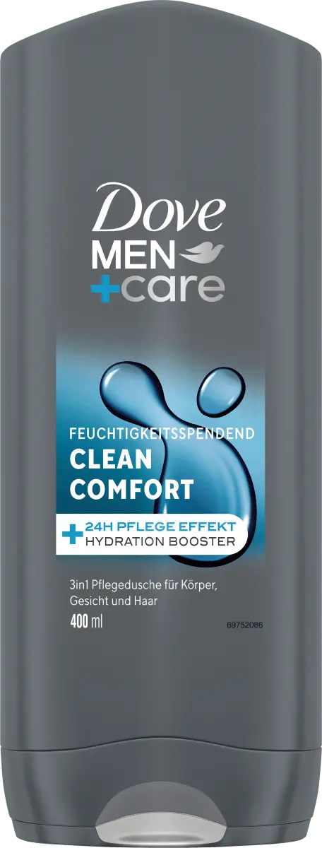 

Уходовой душ Clean Comfort 3в1 400мл Dove MEN+CARE
