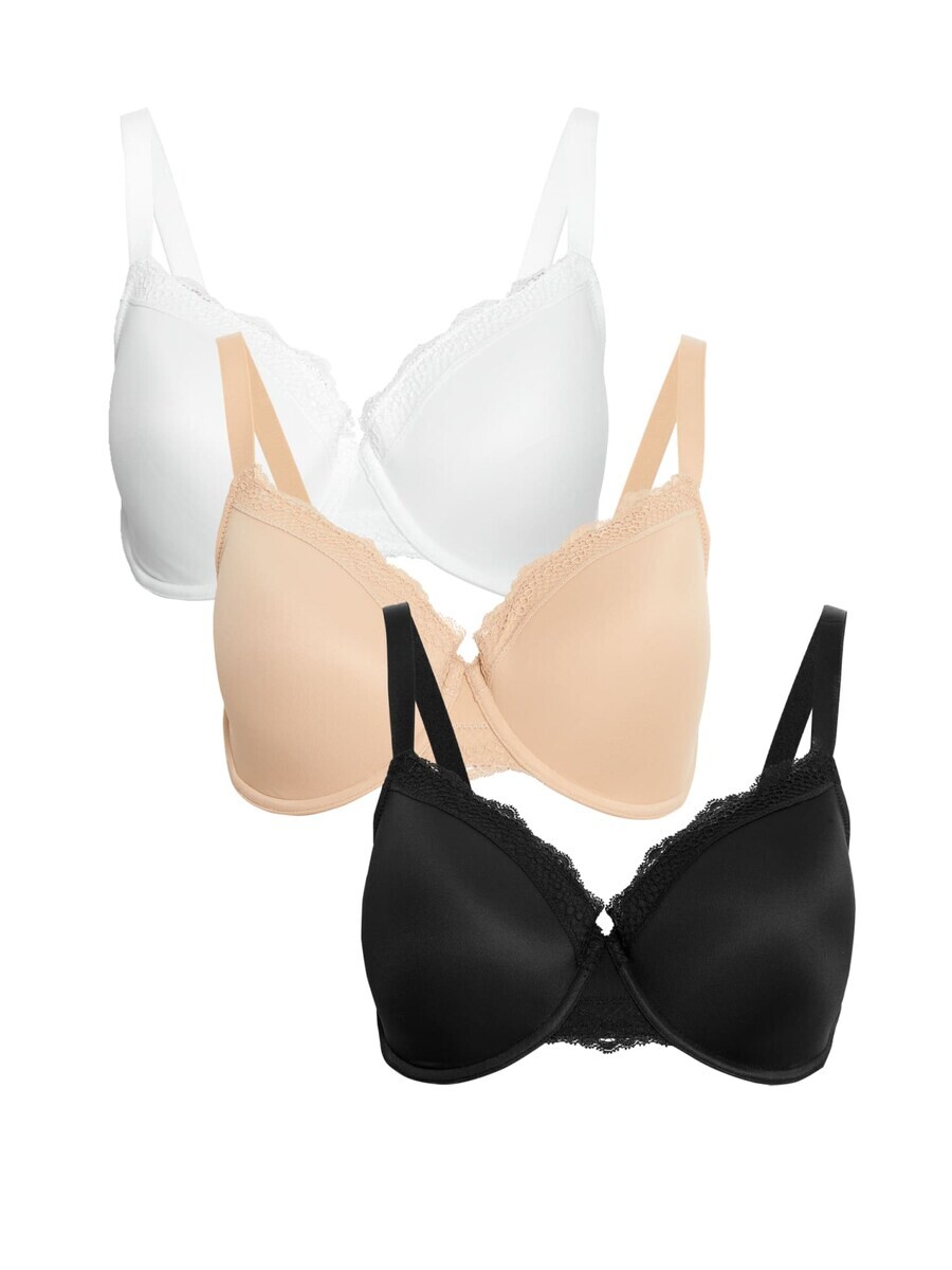 

Бюстгальтер на косточках Marks & Spencer Bra, цвет beige/black/white
