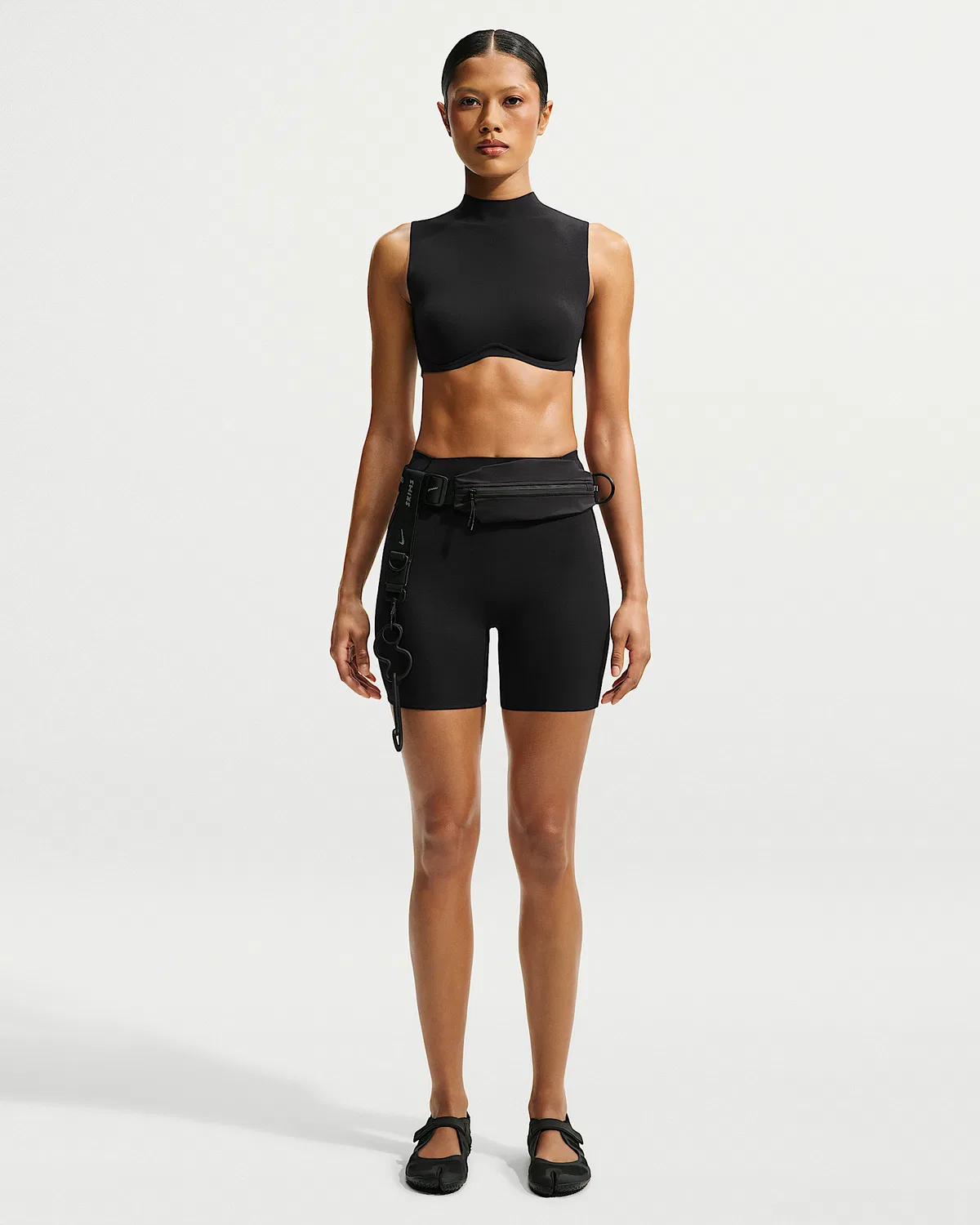 Женские шорты NikeSKIMS Studio Stretch 5", NSKM Obsidian/NSKM Obsidian
