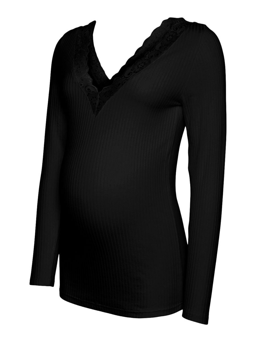 

Рубашка MAMALICIOUS, черный