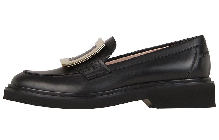 Вивь Рейнджерс Лоферы с пряжкой Женские Roger Vivier, Черный