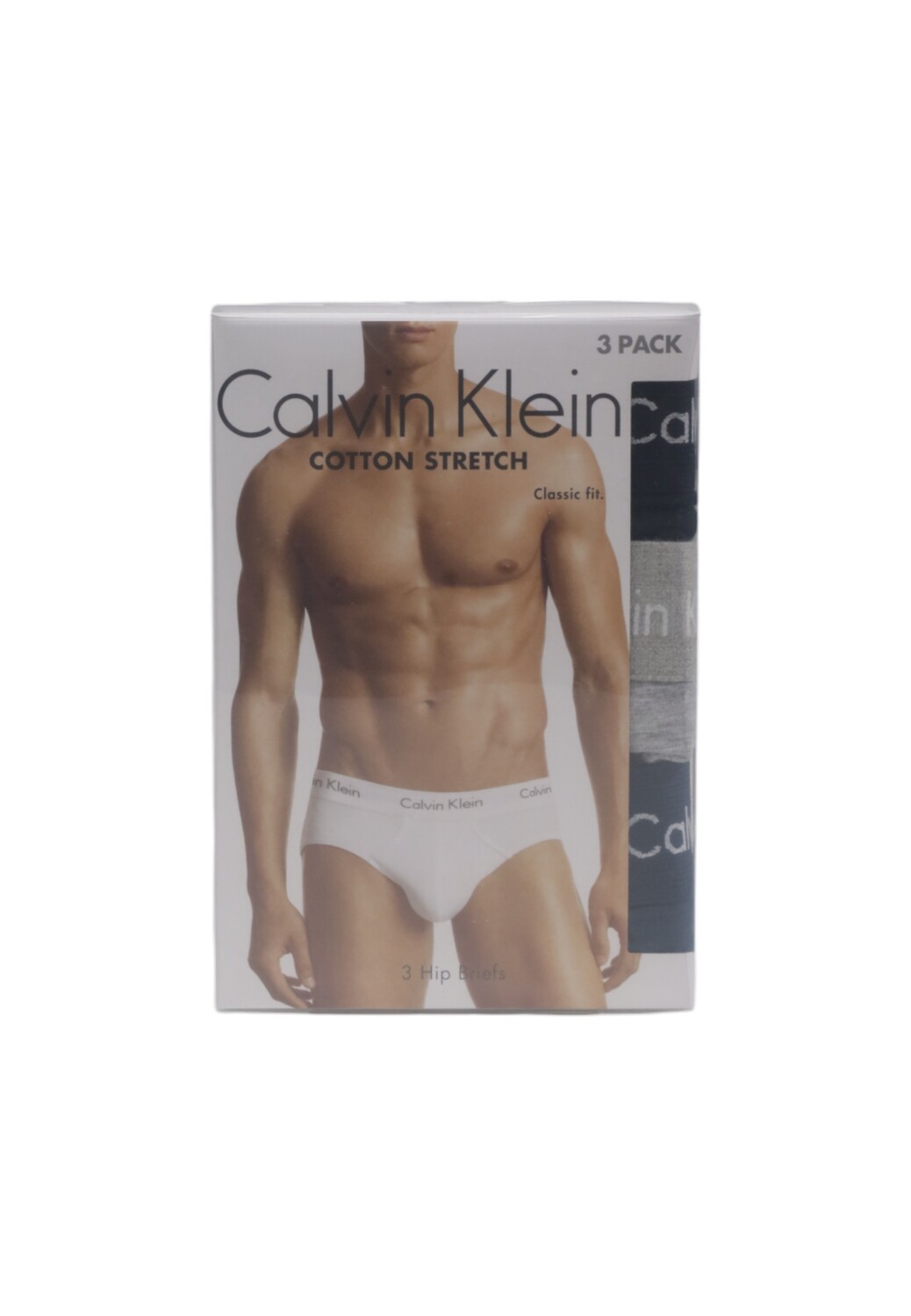 

Трусы мужские Calvin Klein брифы 3 шт, мультиколор