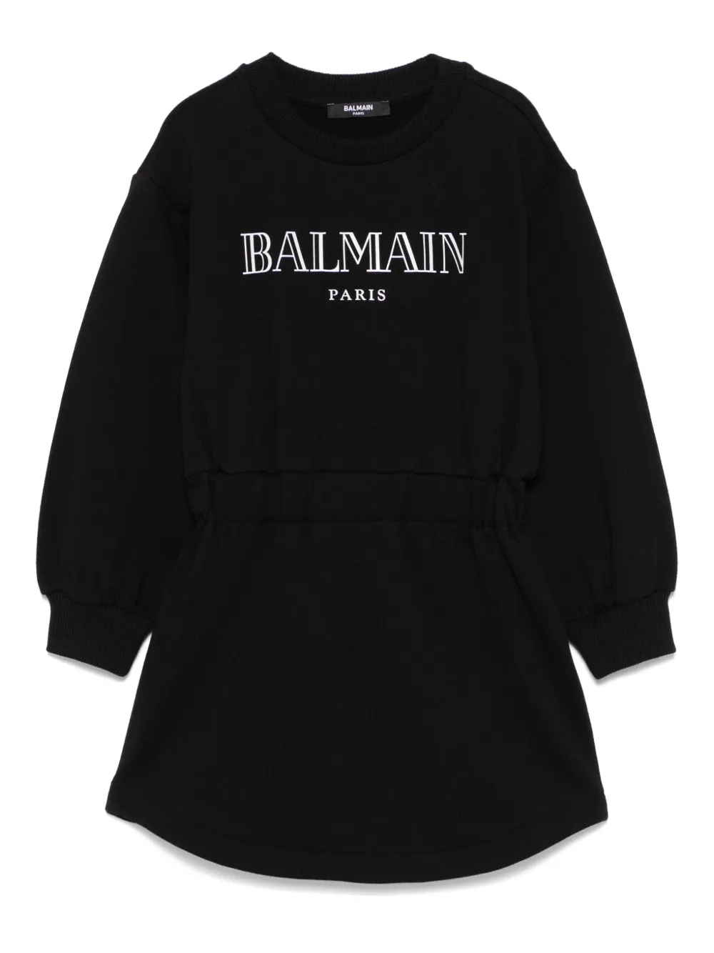 

Платье с логотипом Balmain Kids, черный
