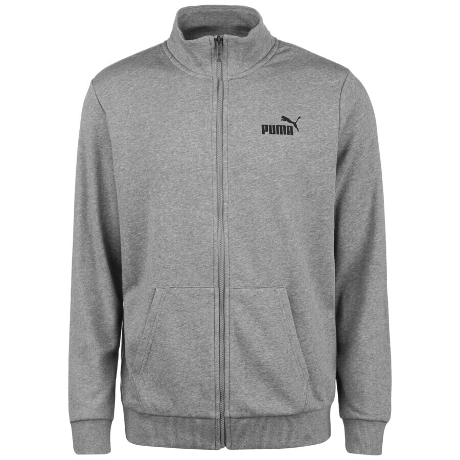 

Спортивная толстовка PUMA Athletic Zip-Up Hoodie Essentials, цвет mottled grey