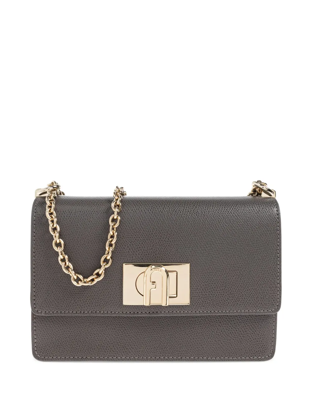 

Мини-сумка через плечо 1927 с цепочкой Furla, серый