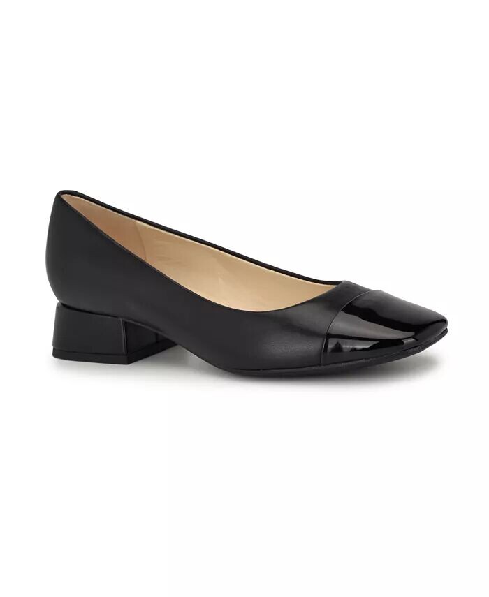 

Женские туфли-лодочки Sophe без шнуровки с квадратным носком Nine West, черный