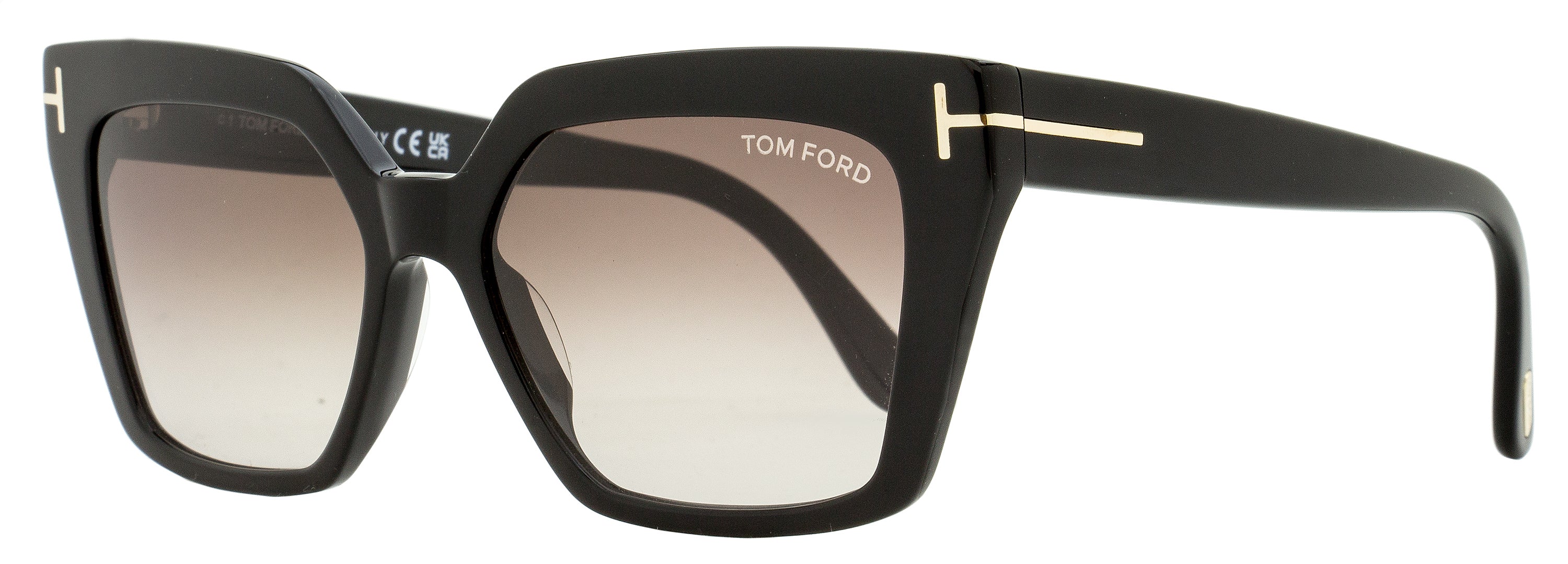 

Солнцезащитные очки Tom Ford Winona женские TF1030 01Z черные 53 мм