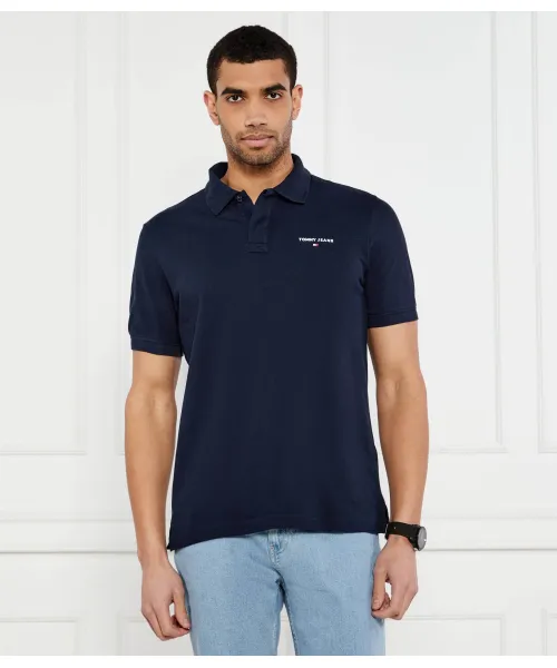 

Футболка поло Regular fit Tommy Jeans, синий
