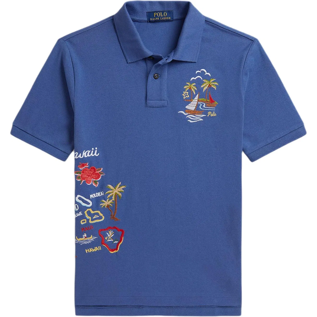 Поло для детей Polo Ralph Lauren синее