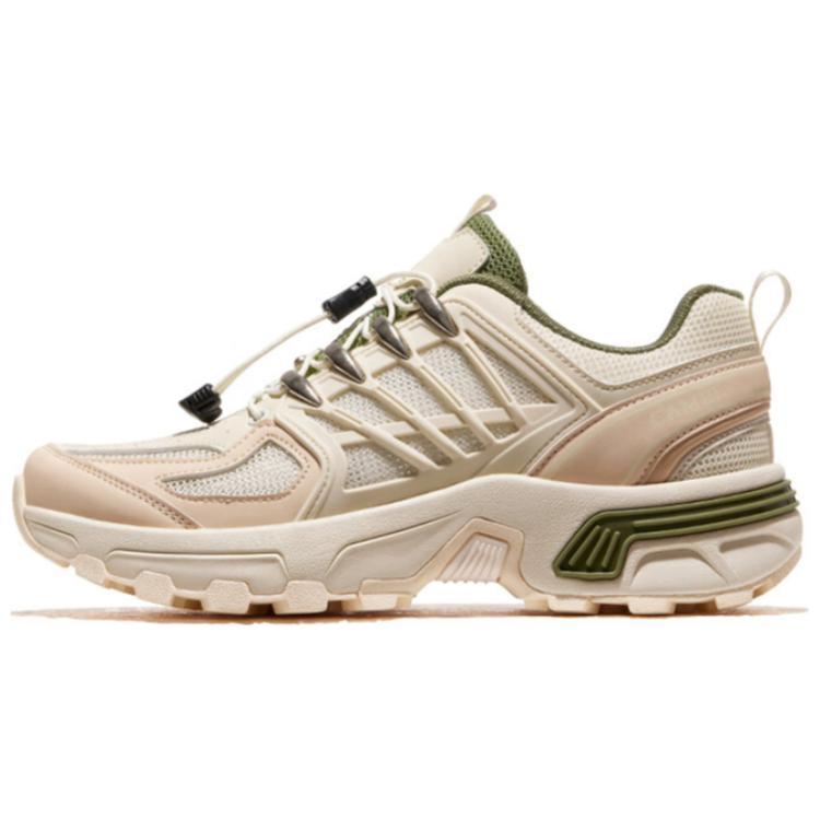 

CAMEL Женские противоскользящие износостойкие треккинговые туфли низкие бежево-зеленые, цвет Beige/Green