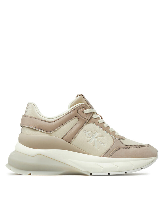

Кроссовки Calvin Klein Jeans Wedge Runner Lace Up Ml Mix YW0YW01577 Rosa, розовый