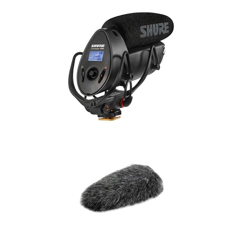 

Микрофон-пушка Shure VP83F LensHopper со встроенным аудиорекордером и комплектом ветрозащиты