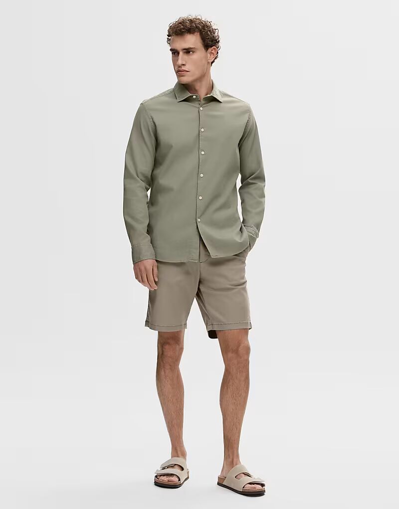 

Шорты Homme Chino в бежевом цвете Selected Homme
