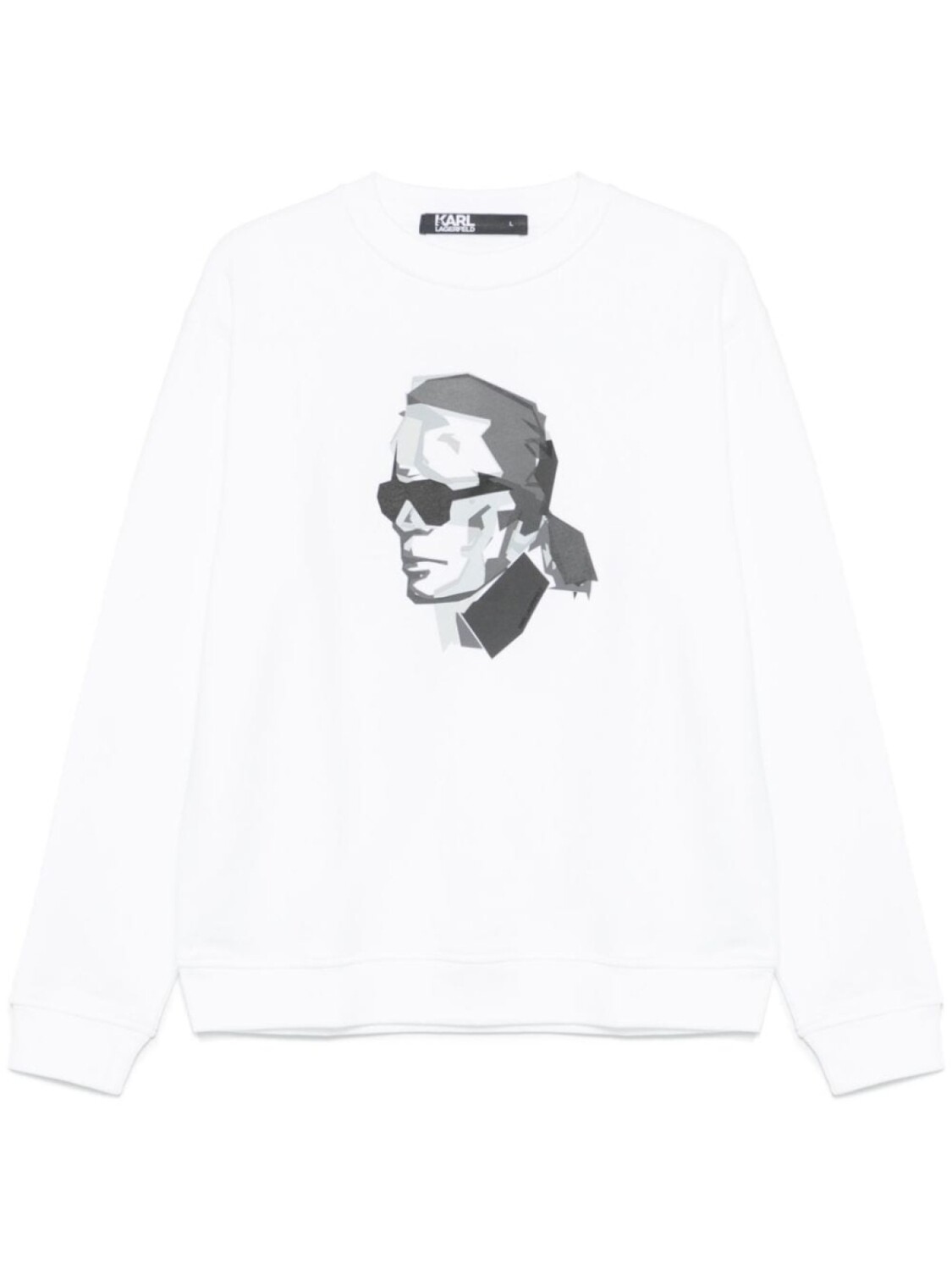 

Толстовка с логотипом Karl Lagerfeld, белый