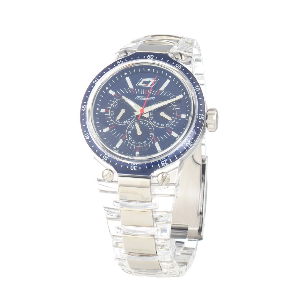 

Прозрачные часы из поликарбоната Chronotech
