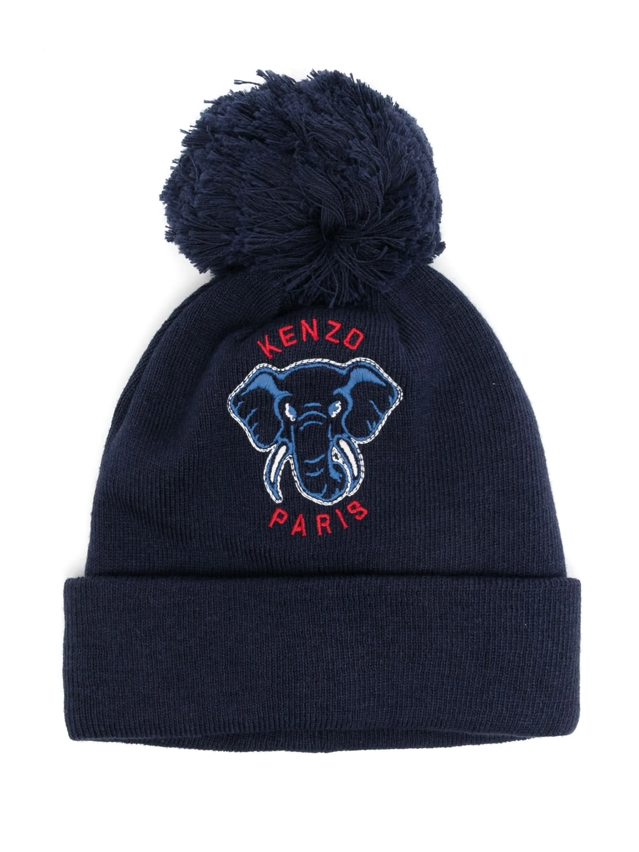 

Панама с вышитым логотипом Kenzo Kids, синий