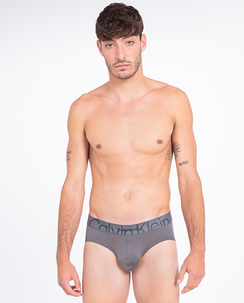 

Однотонные мужские трусы Calvin Klein, серый