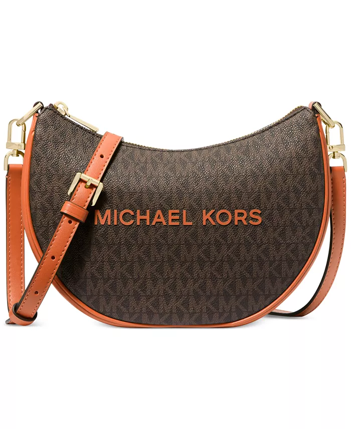 

Маленький конвертируемый клатч Kyla Michael Kors, оранжевый