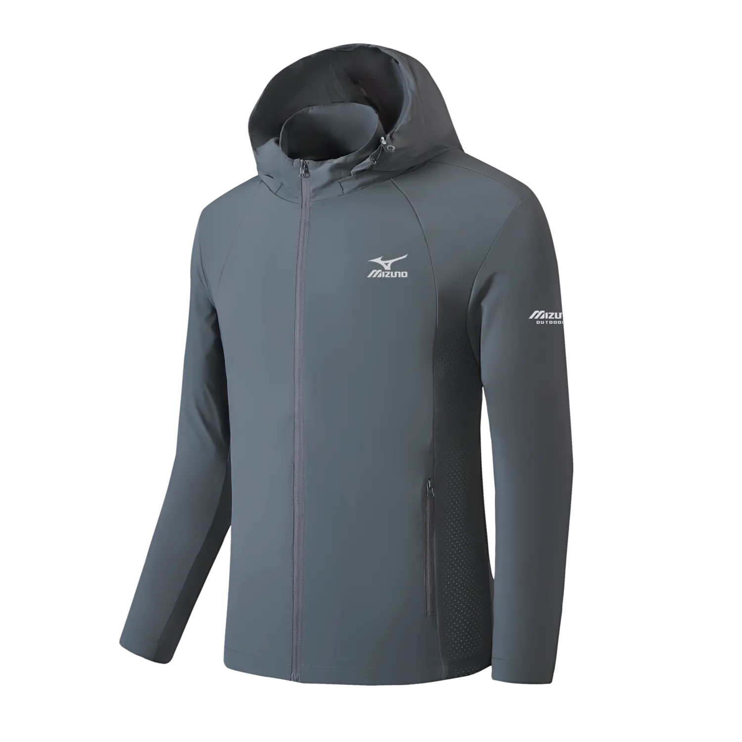 

Mizuno Мужская одежда для защиты от солнца, Gray Green