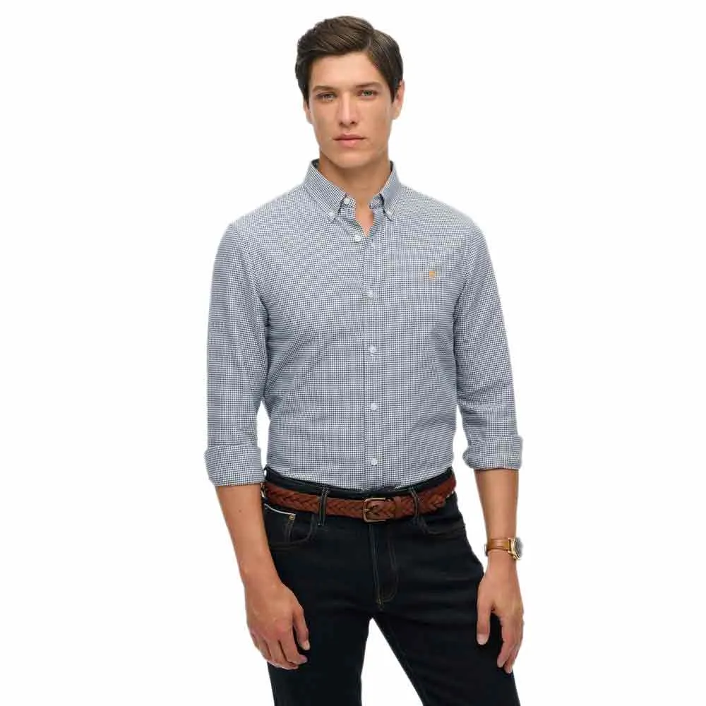 

Рубашка Superdry Classic Oxford, серый